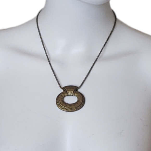 Paparazzi Retro Rebel - Copper Necklace And Earrings - Picture 2 of 13